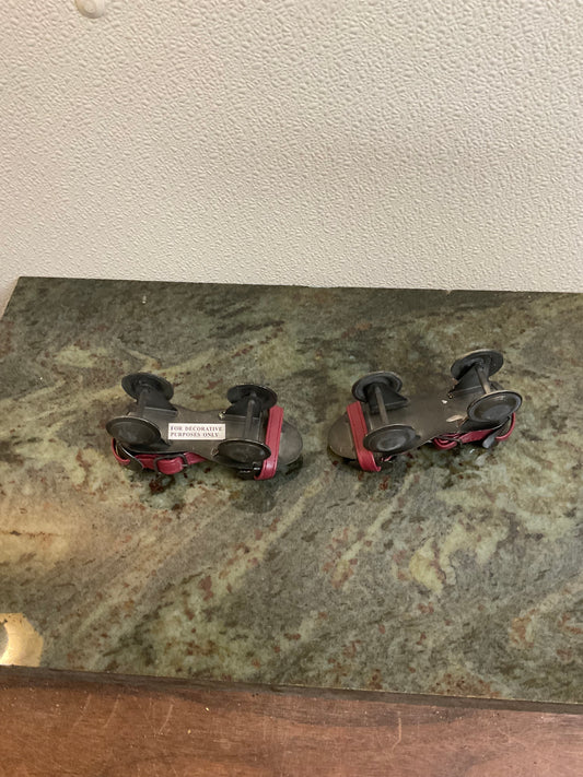 Decorative Metal Roller Skates