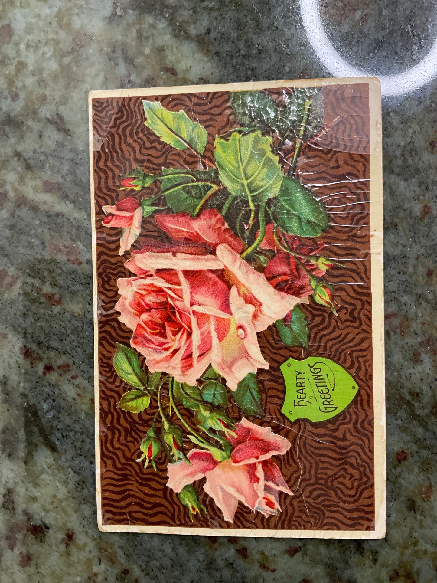 Vintage 1921 Post Card