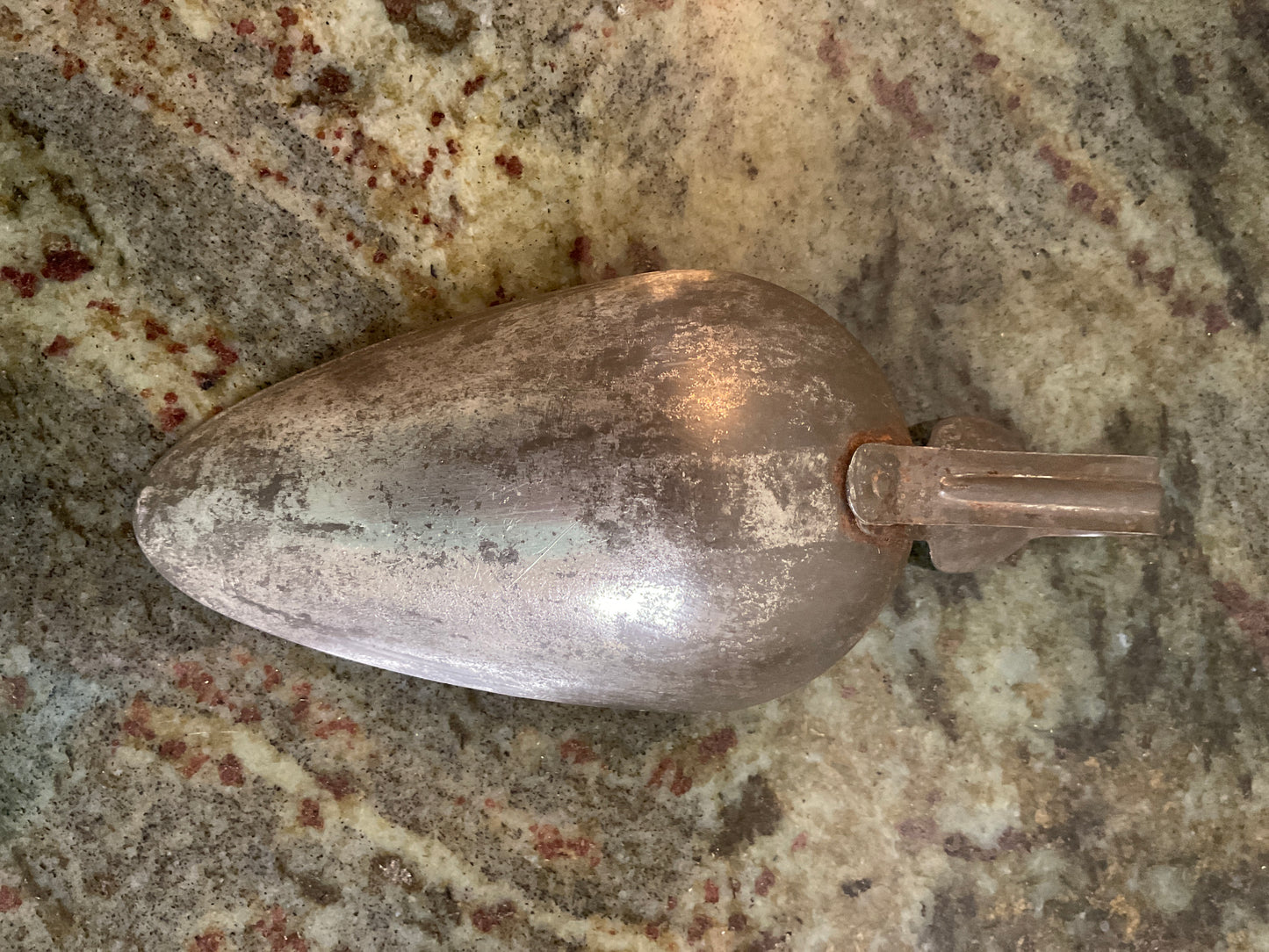 Antique Metal Scoop