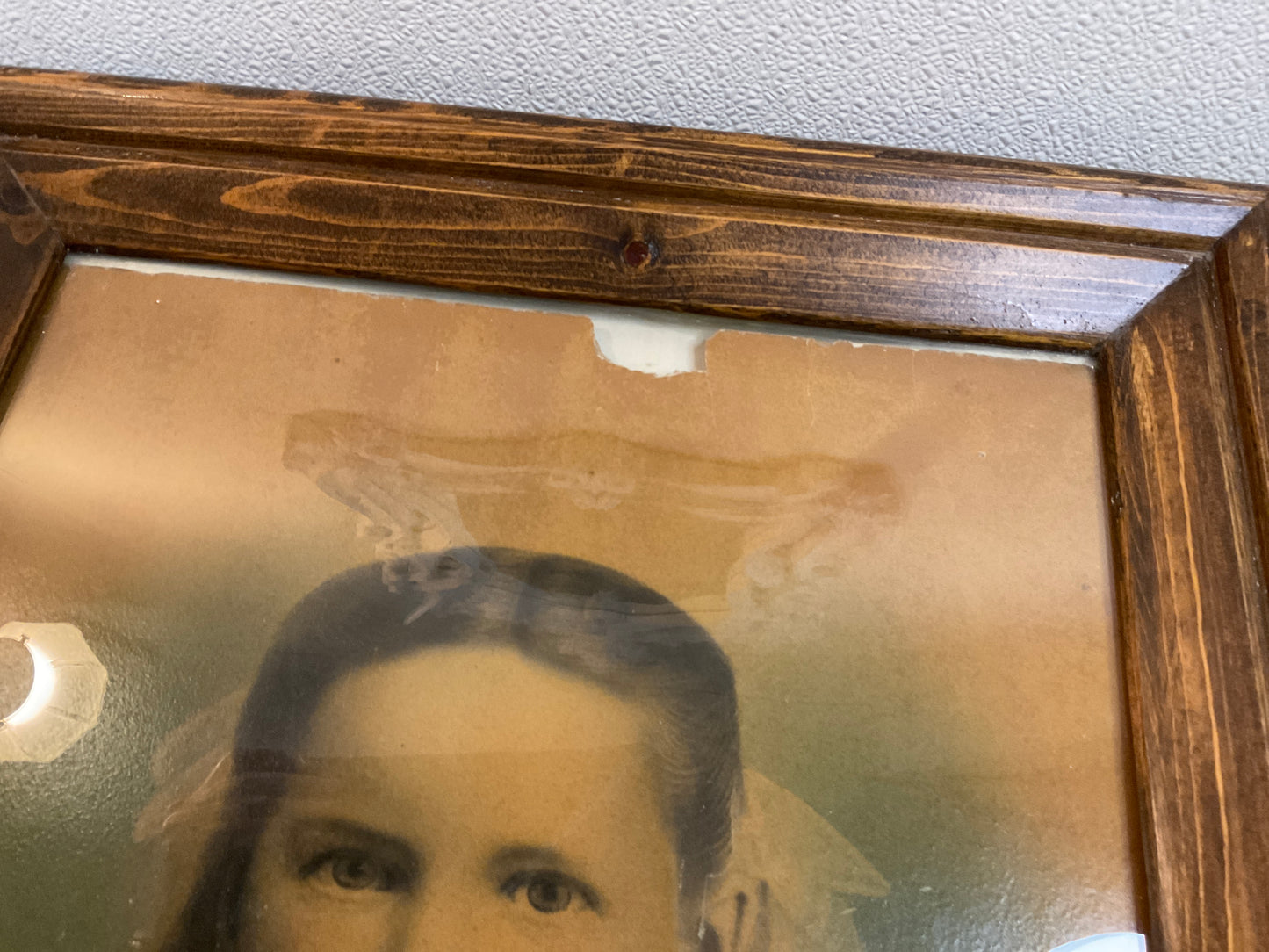 Vtg Framed Vintage Picture