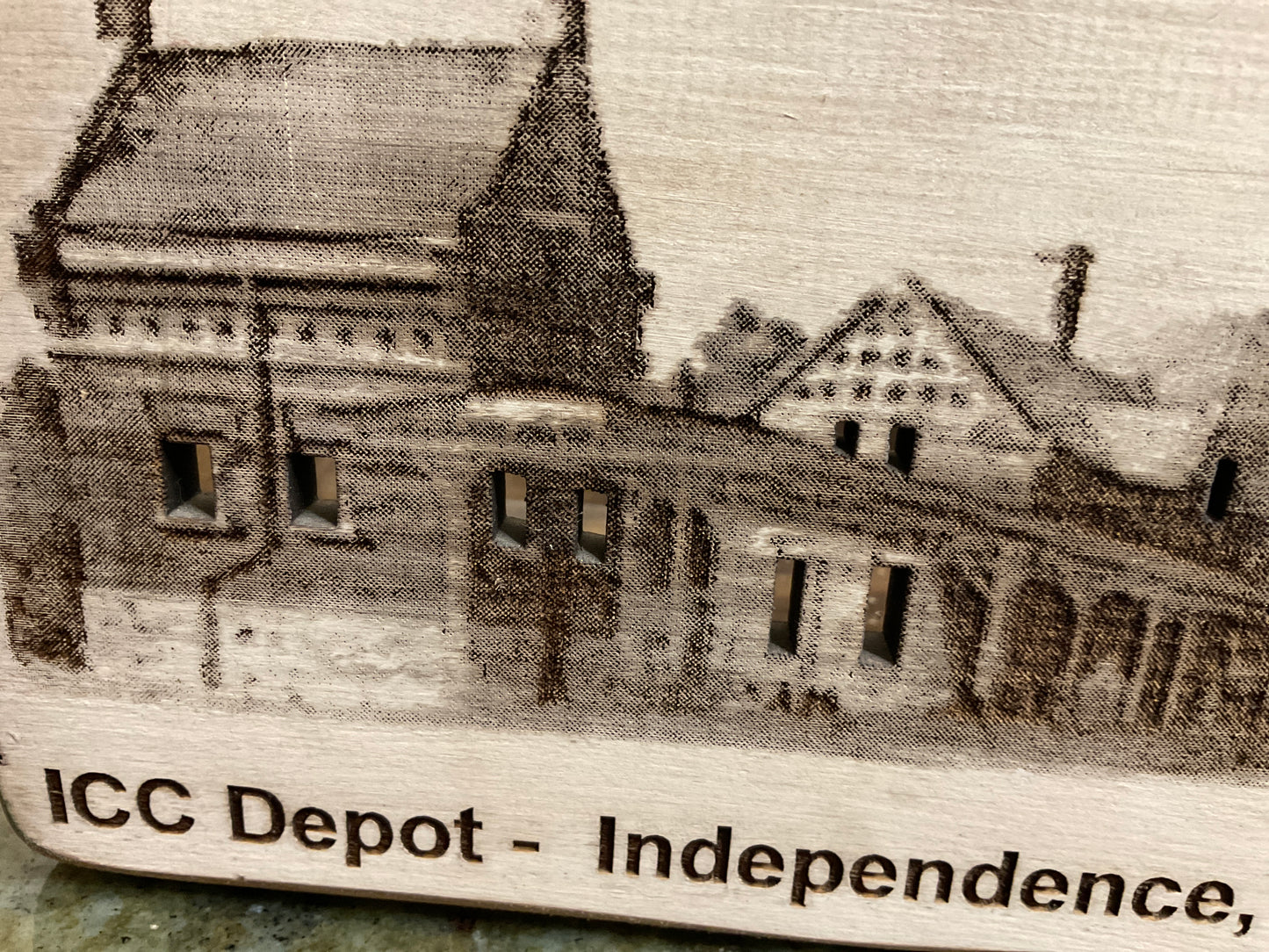 ICC Depot Independence IA Wood Box