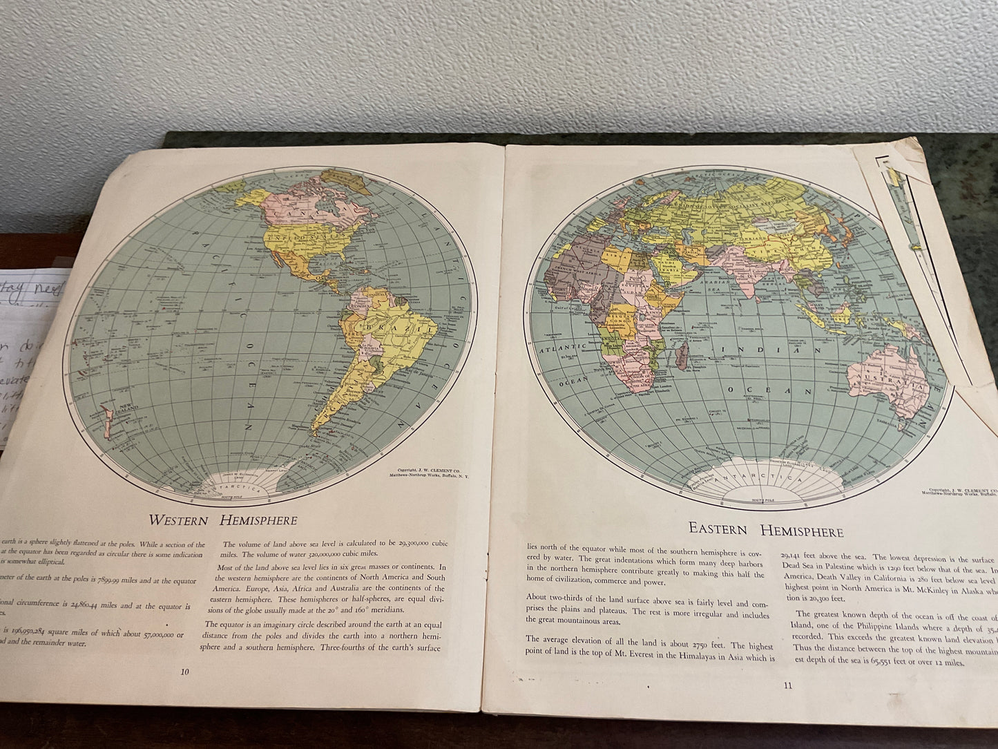 1942 Atlas of the World At War