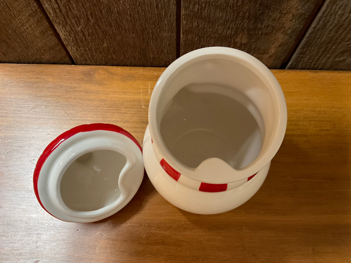 Hallmark 8” Snowman Jar with Lid