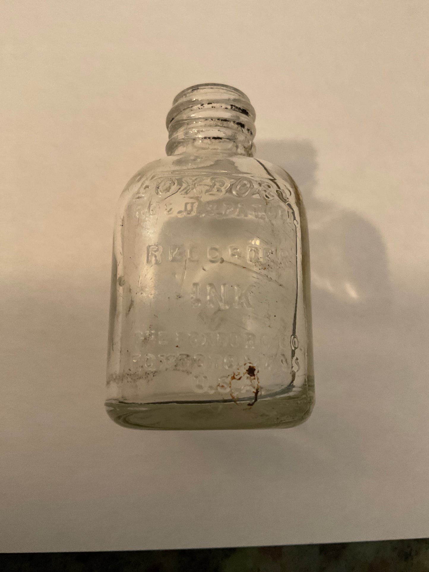 Vintage Ink Bottle with pen tips