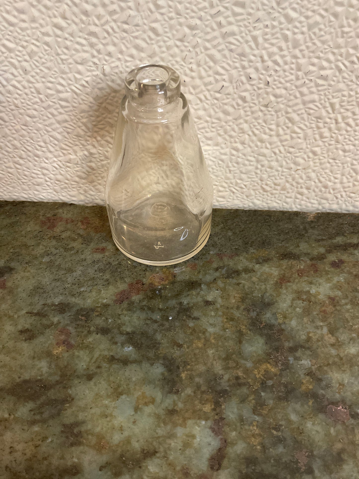 Antique Clear Tapered Glass