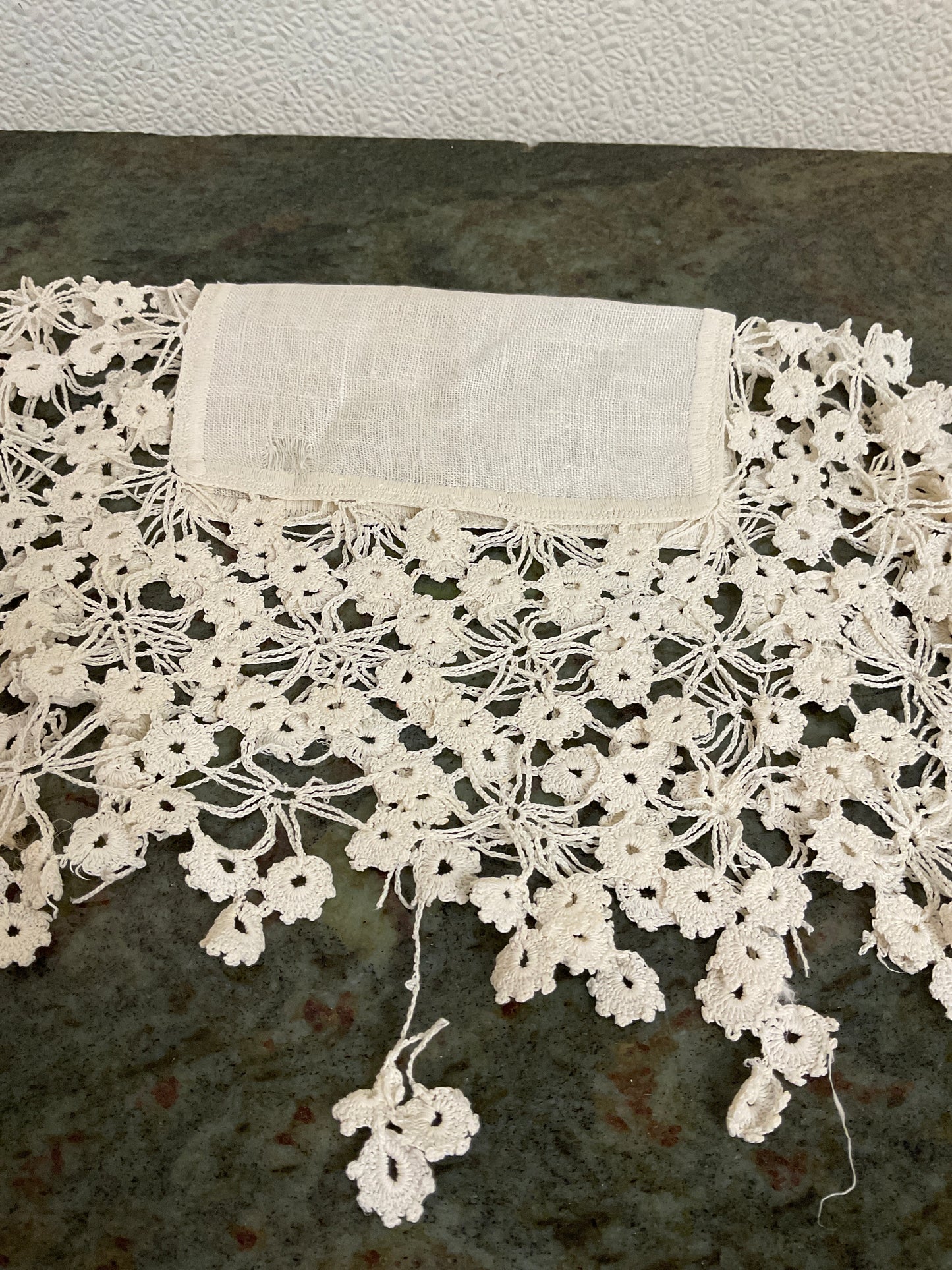 Vintage Square Doily