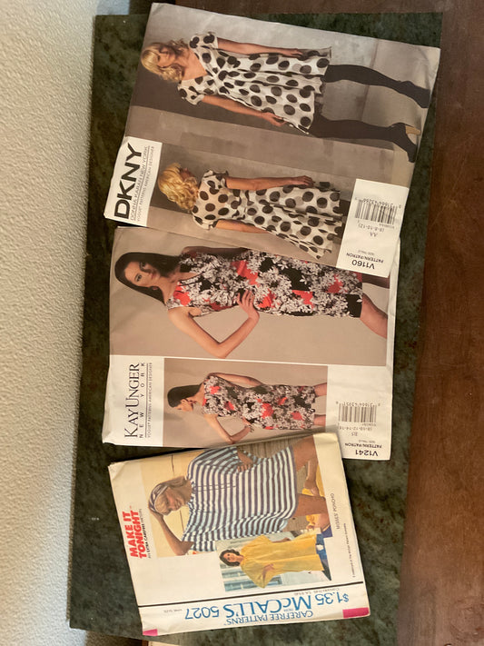 Bundle of 3 Sewing Patterns