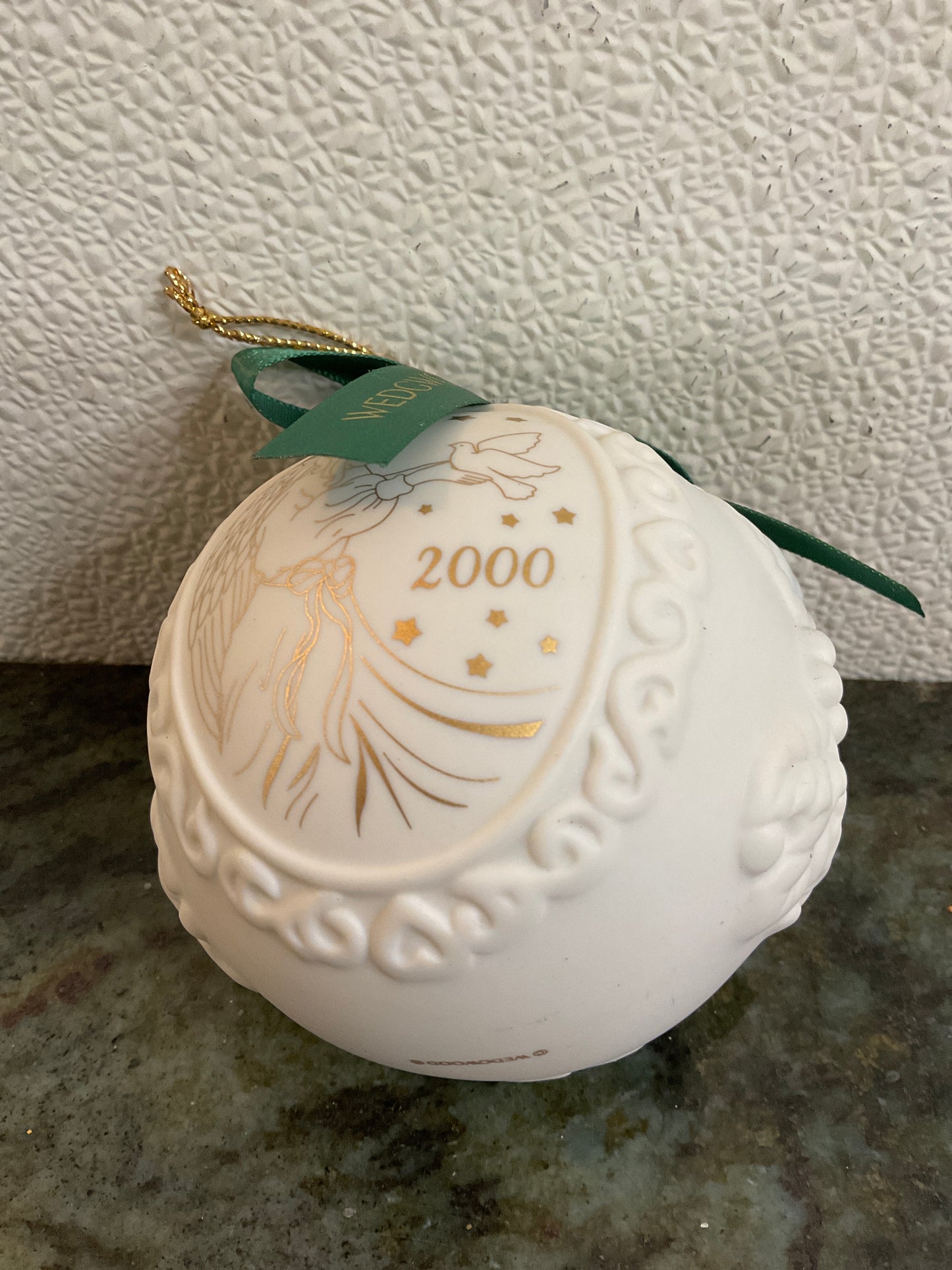 2000 Wedgwood Angel Ornament