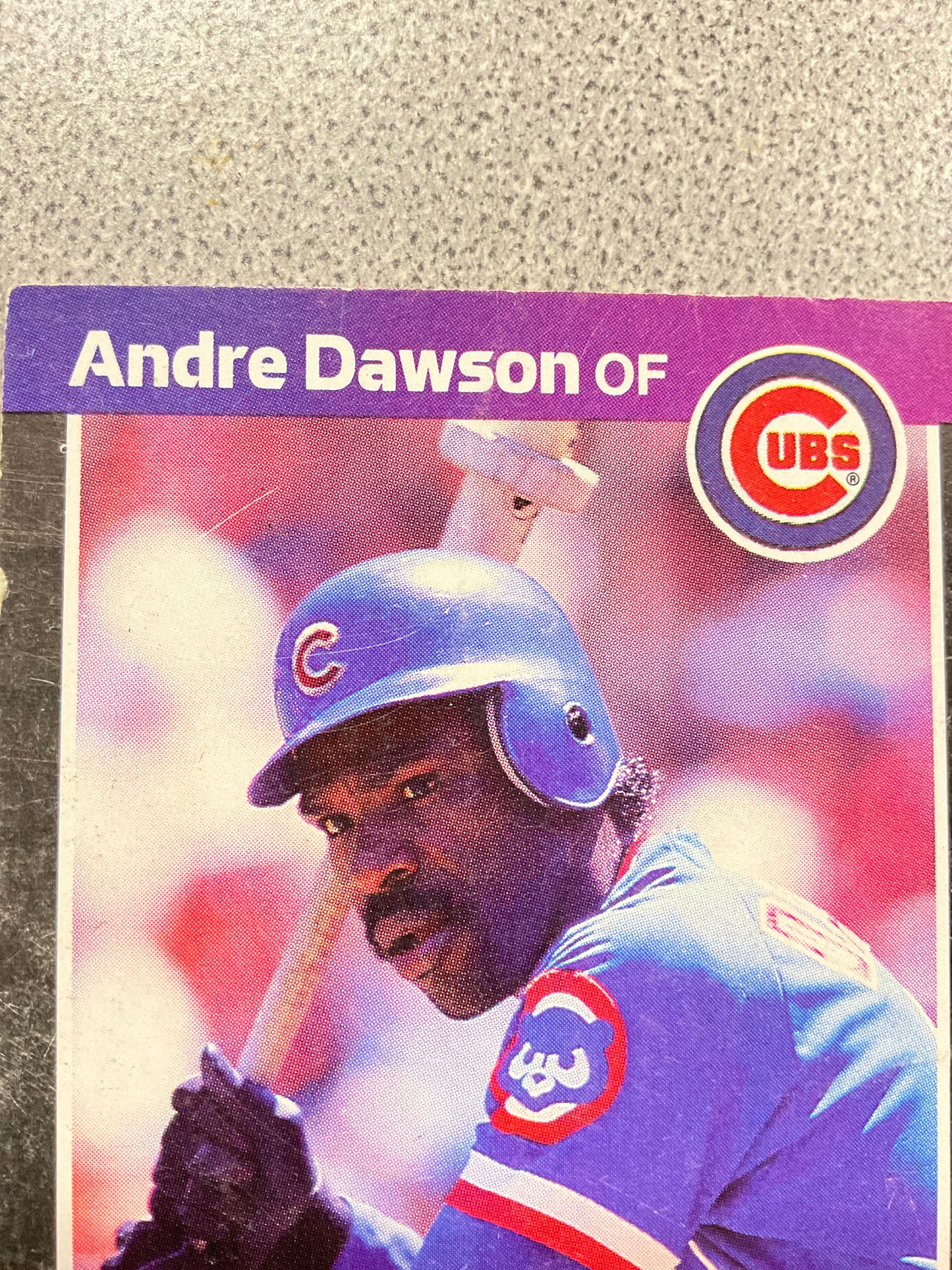 Baseball Card Andre Dawson