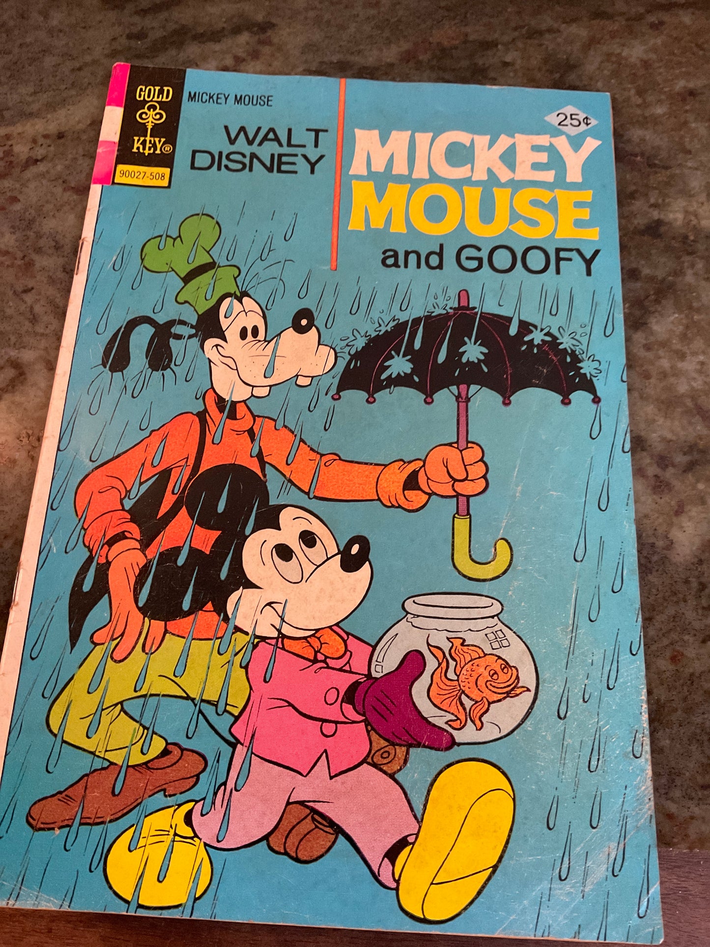Comic Book Mickey Mouse and Goofy