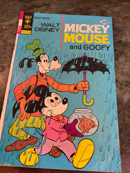 Comic Book Mickey Mouse and Goofy