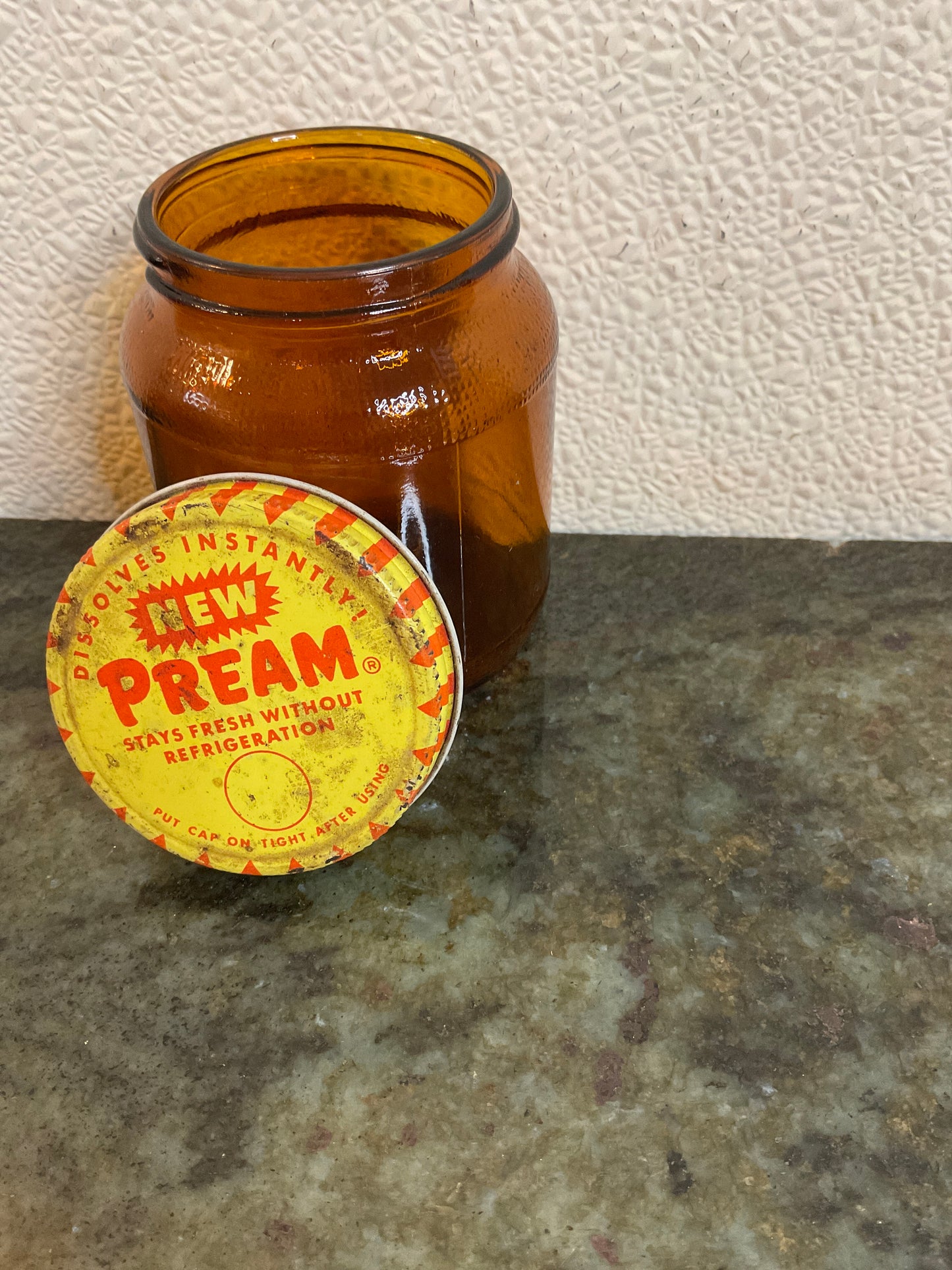 Vintage Pream Jar