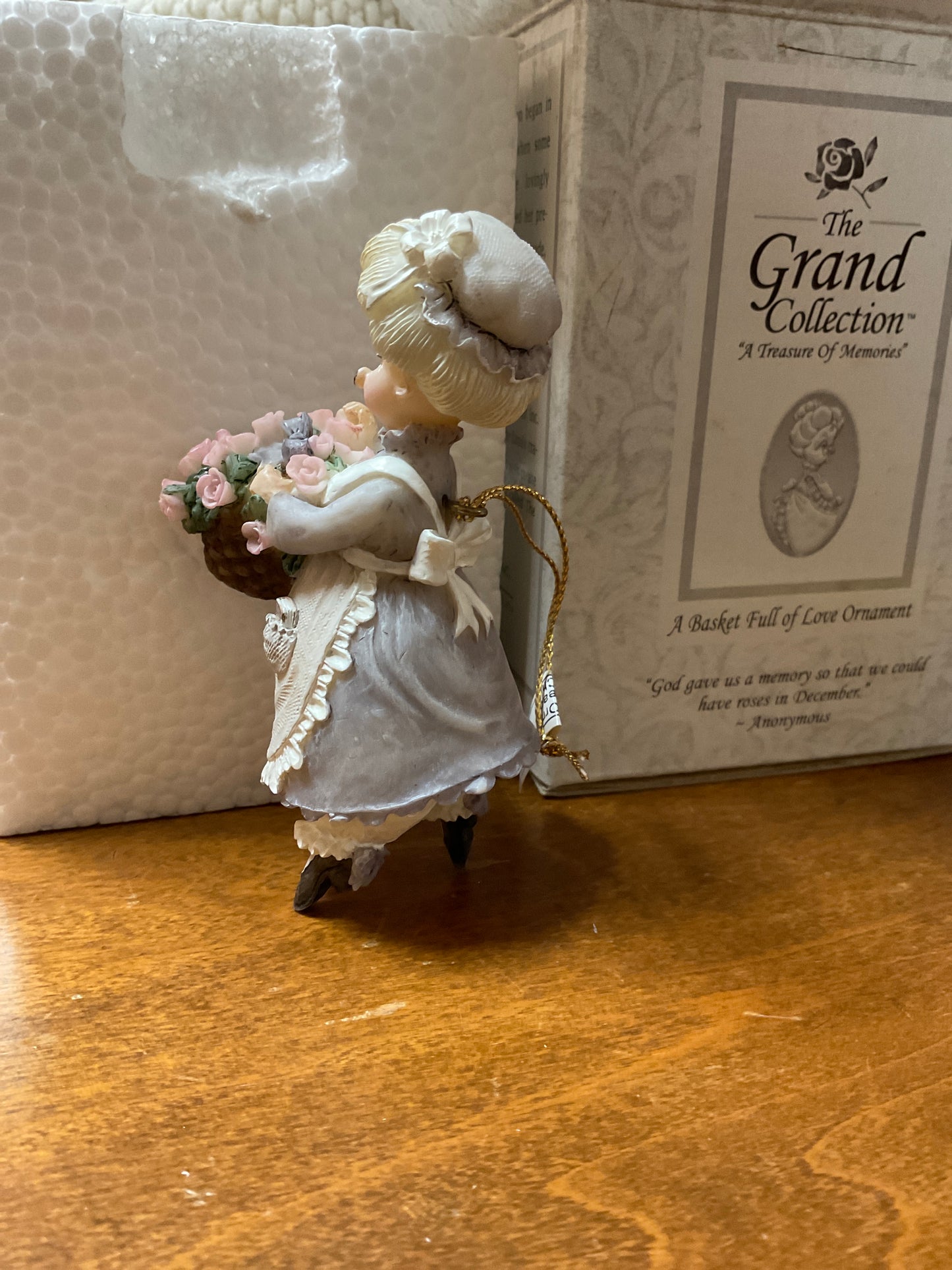 The Grand Collection “A Treasure Of Memories” A Basket Full Of Love Ornament