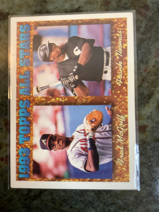 Fred McGriff Hank Thomas