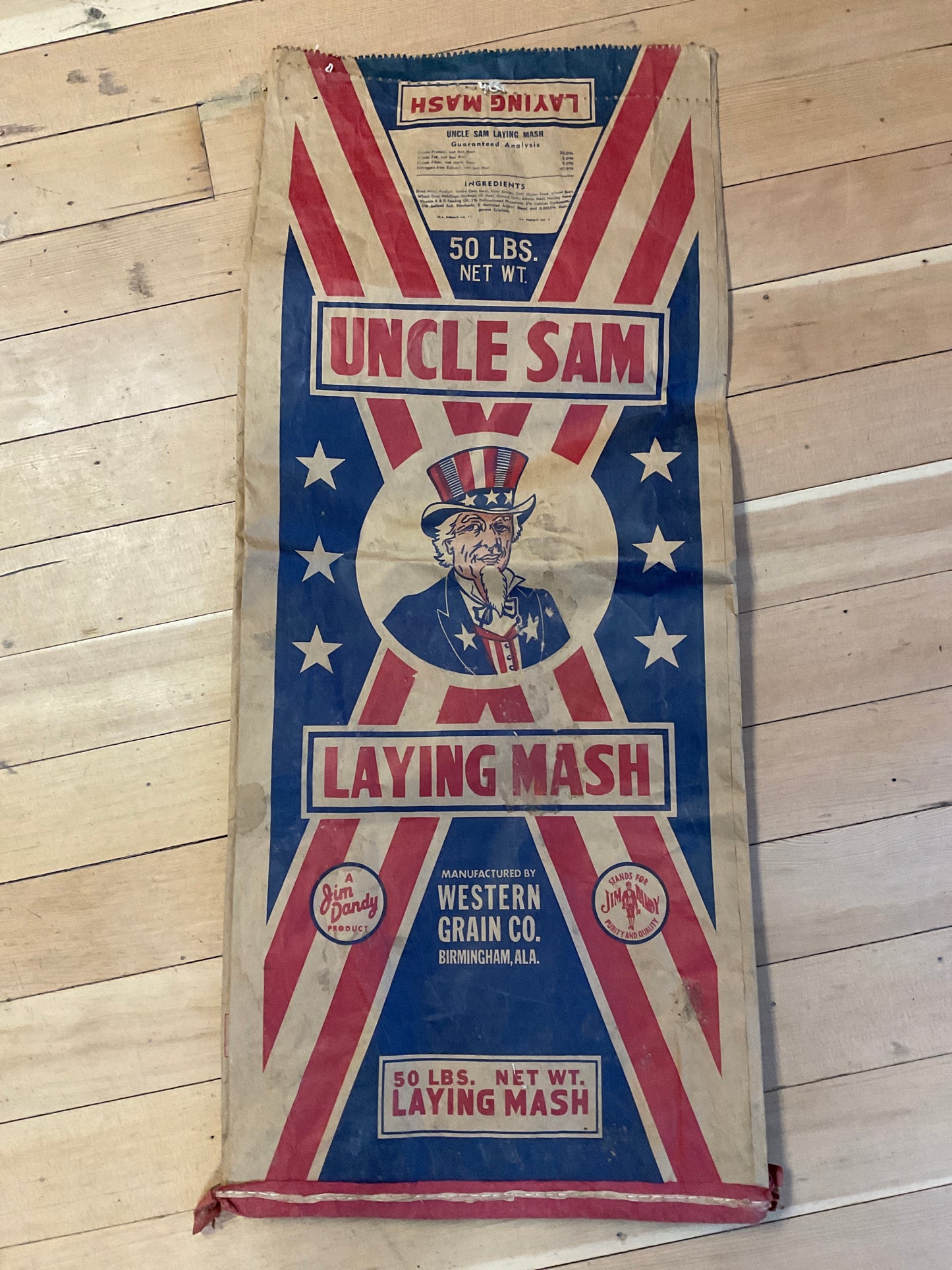 Uncle Sam Mash Sack