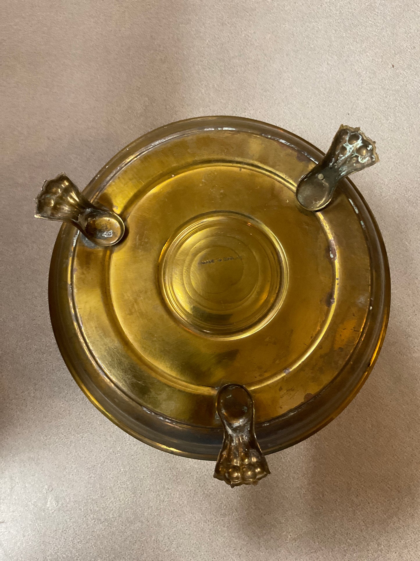 Vintage Metal Planter