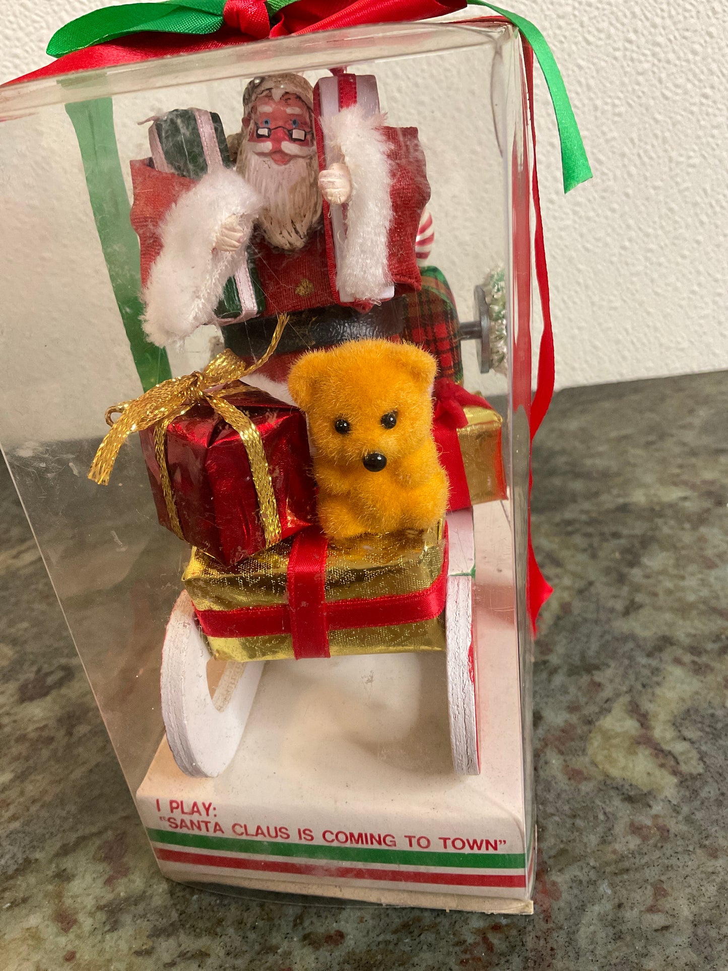 Vintage Santa Claus Musical Box