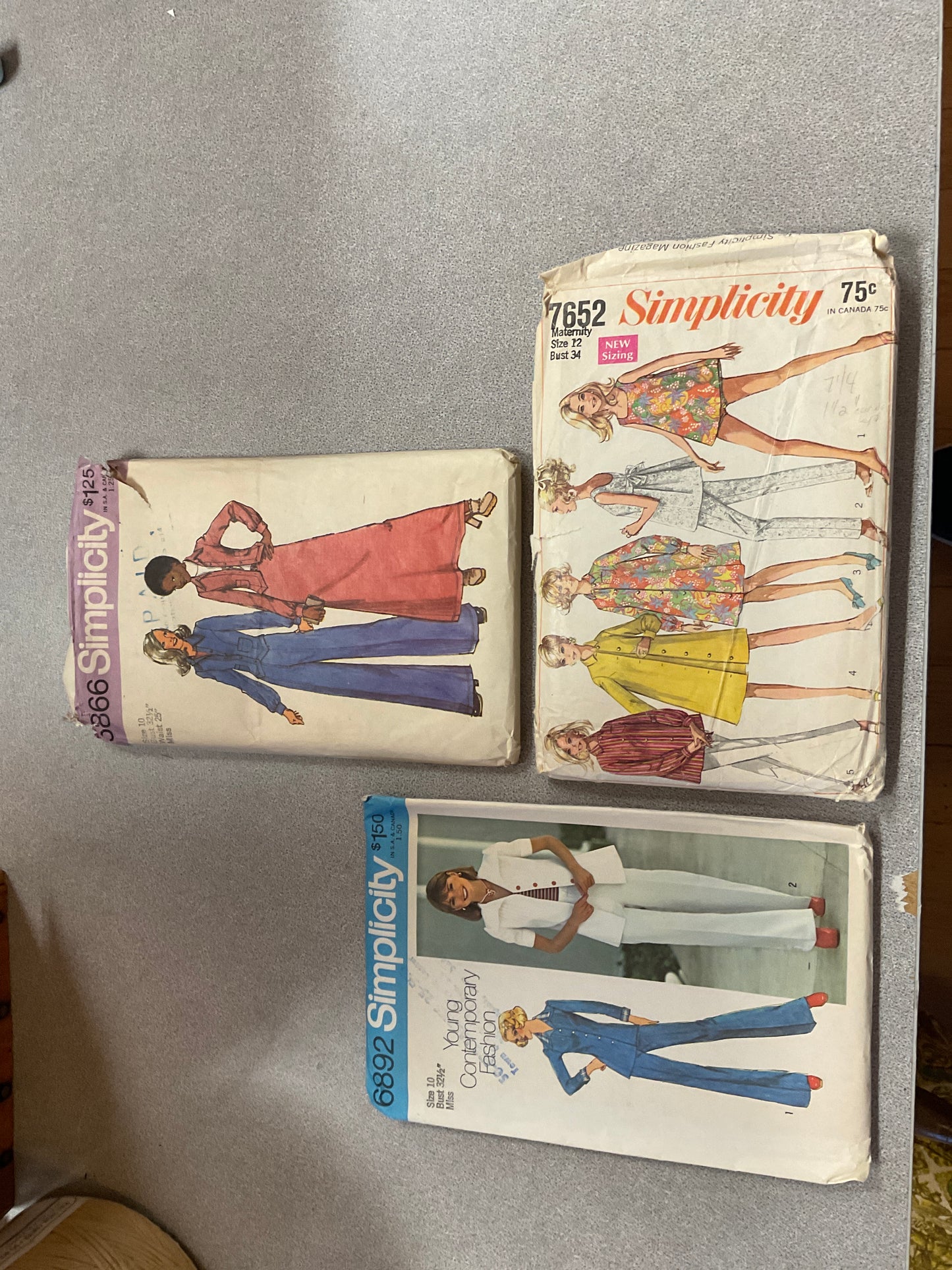 Set of 3 Sewing Patterns