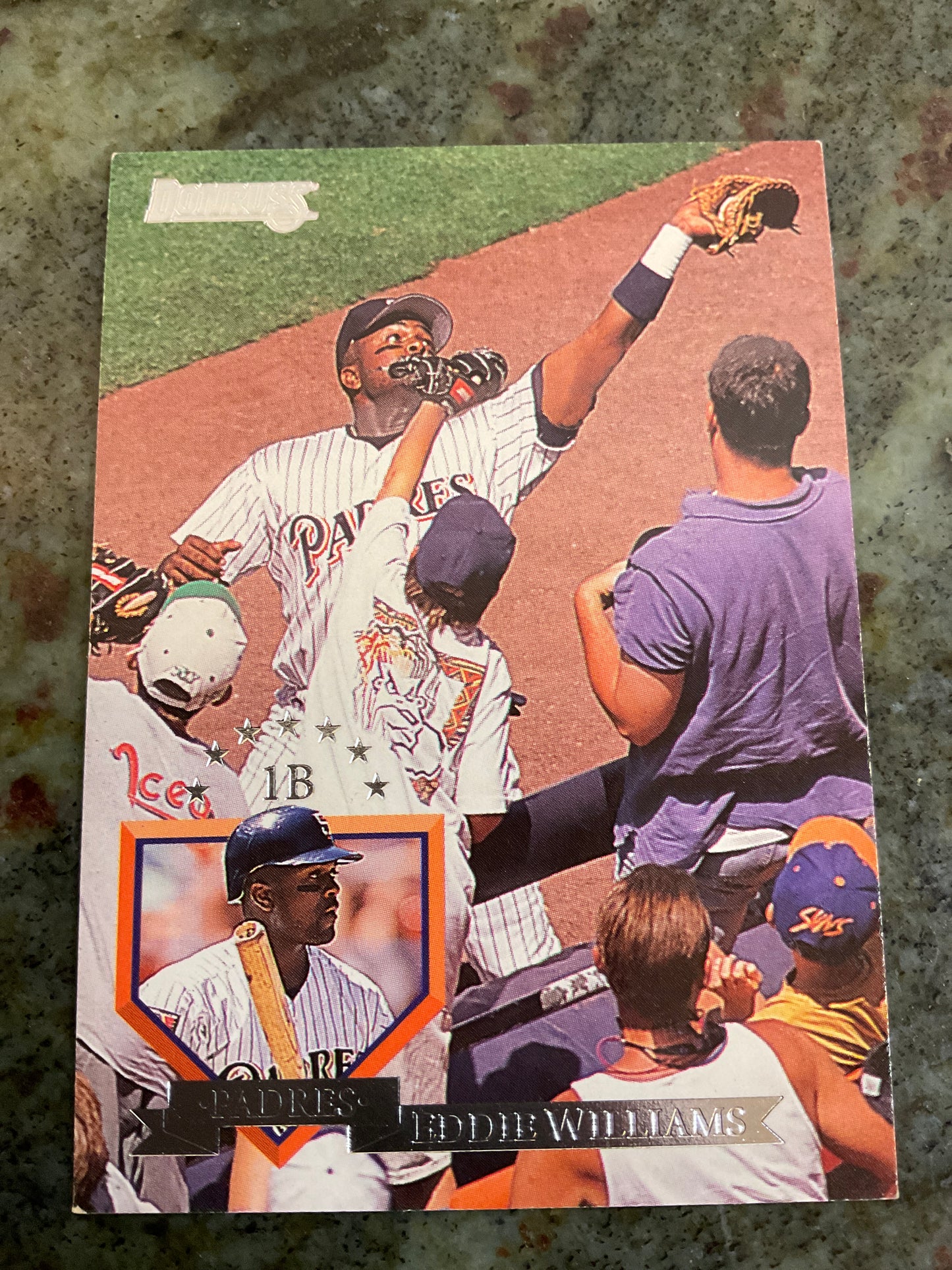 Eddie Williams 1994 Dunross Baseball Card
