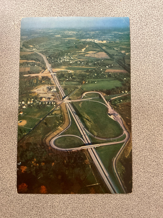 Postcard Pennsylvania Turnpike
