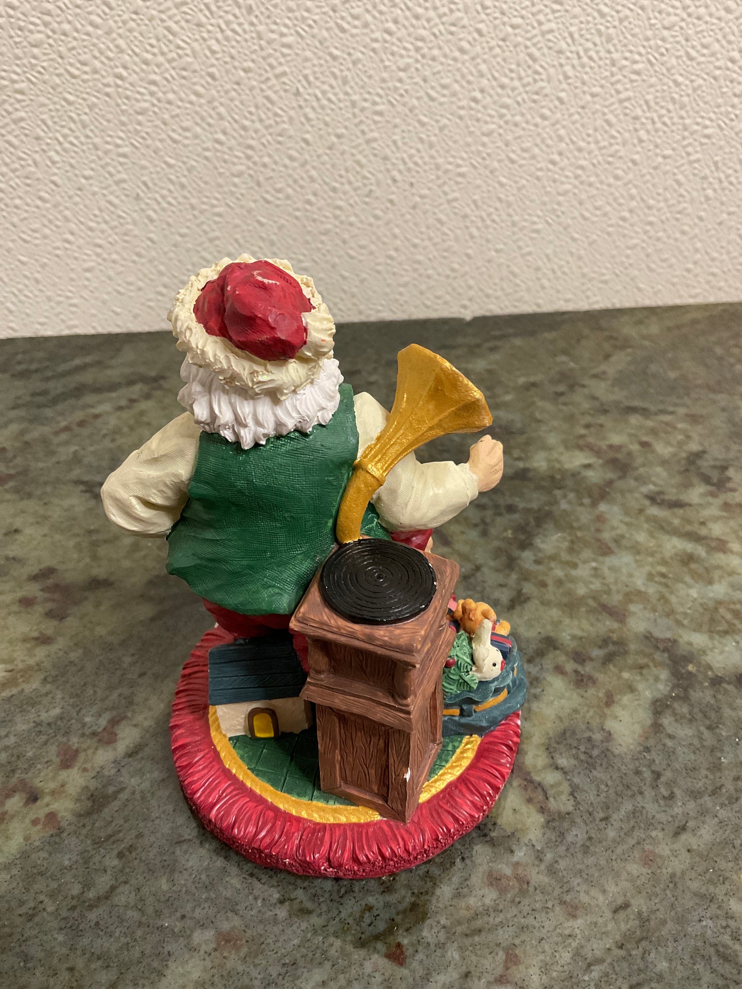 Vintage Santa with little girl