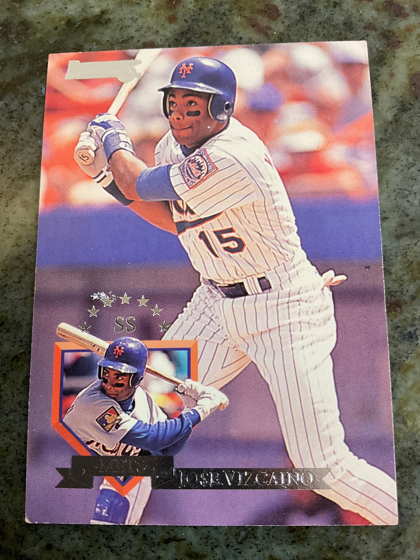 Jose Vizcaino 1994 Dunross Baseball Card