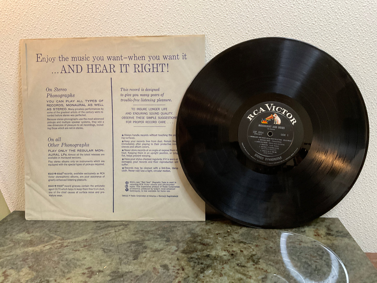 Jim Reeves ‘Moonlight and Roses’ Album