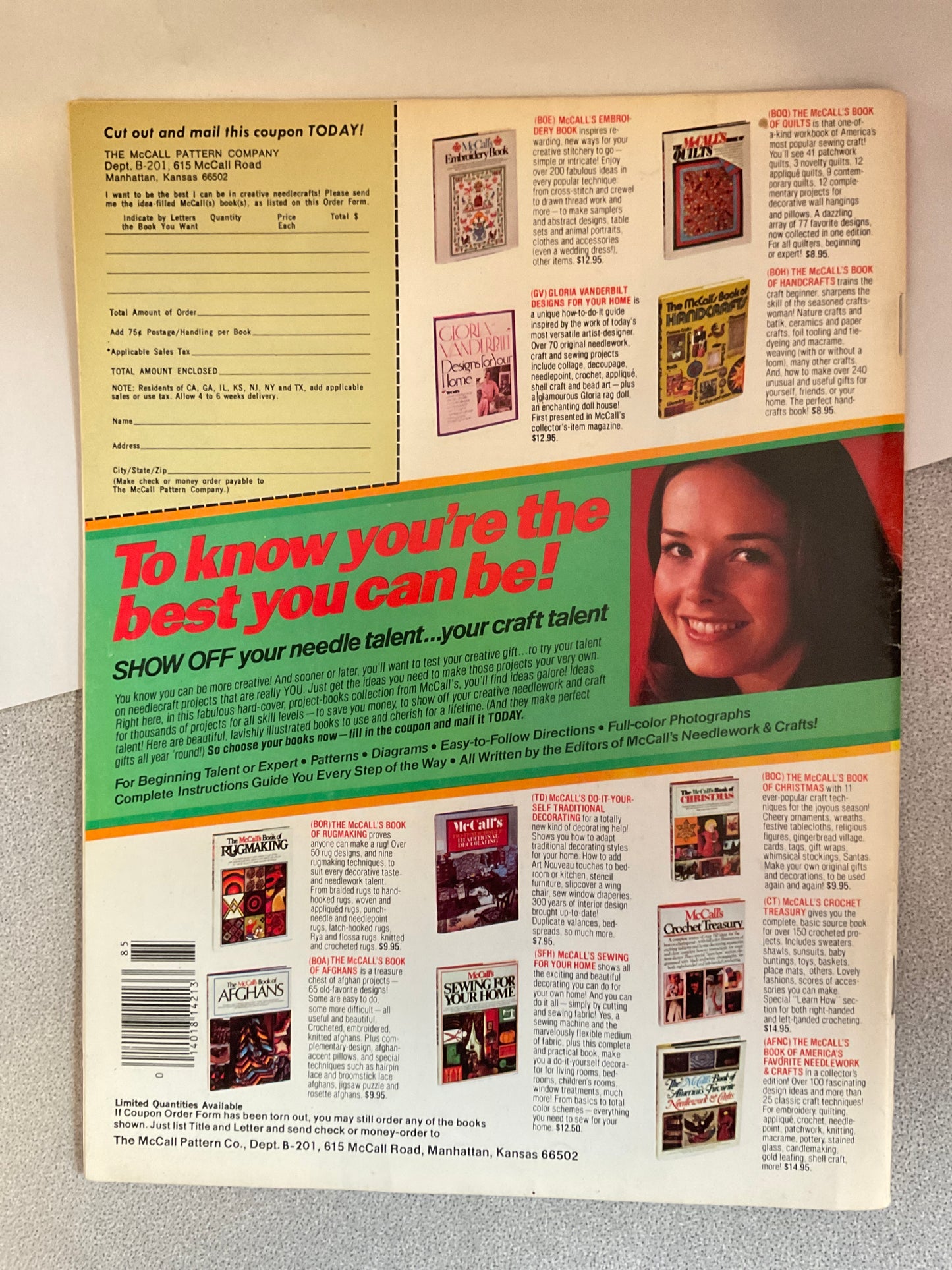 Magazine McCall’s Christmas Bazaar