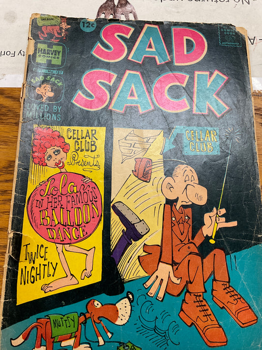 Comic Book Sad Sack #157