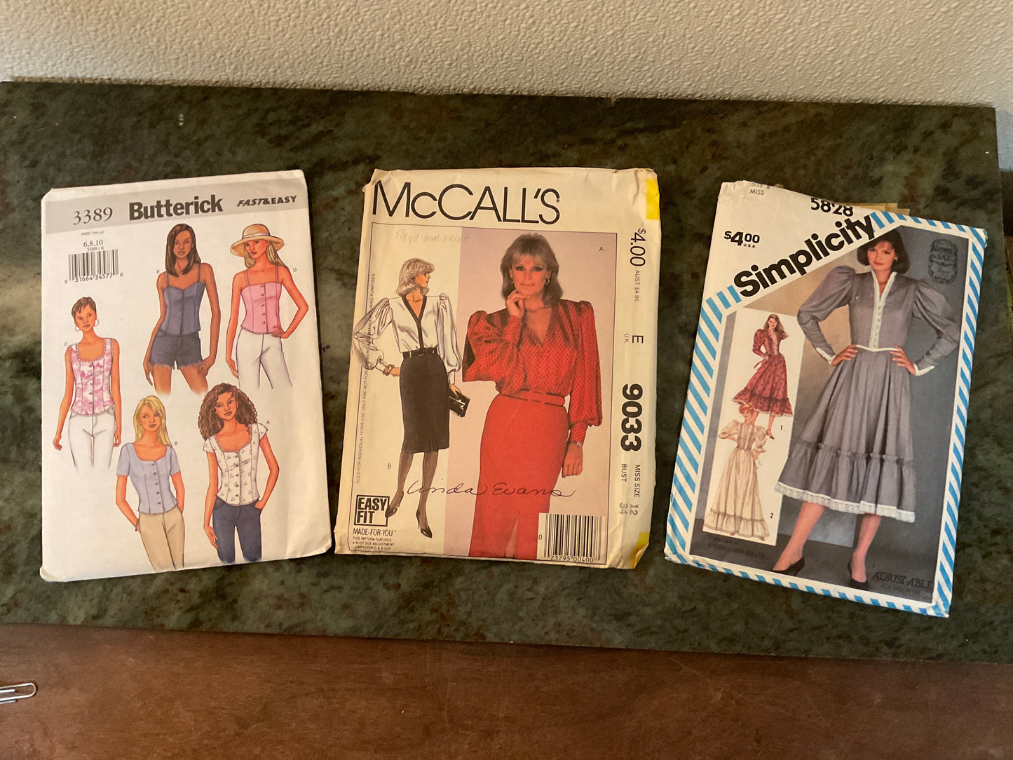 Bundle of 3 Sewing Patterns