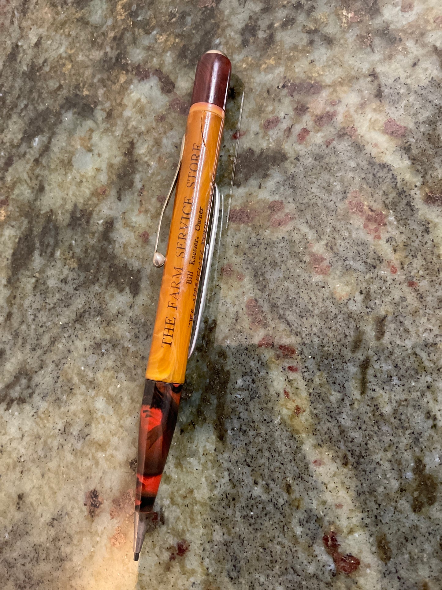Antique Rowley IA Farm Service Pencil
