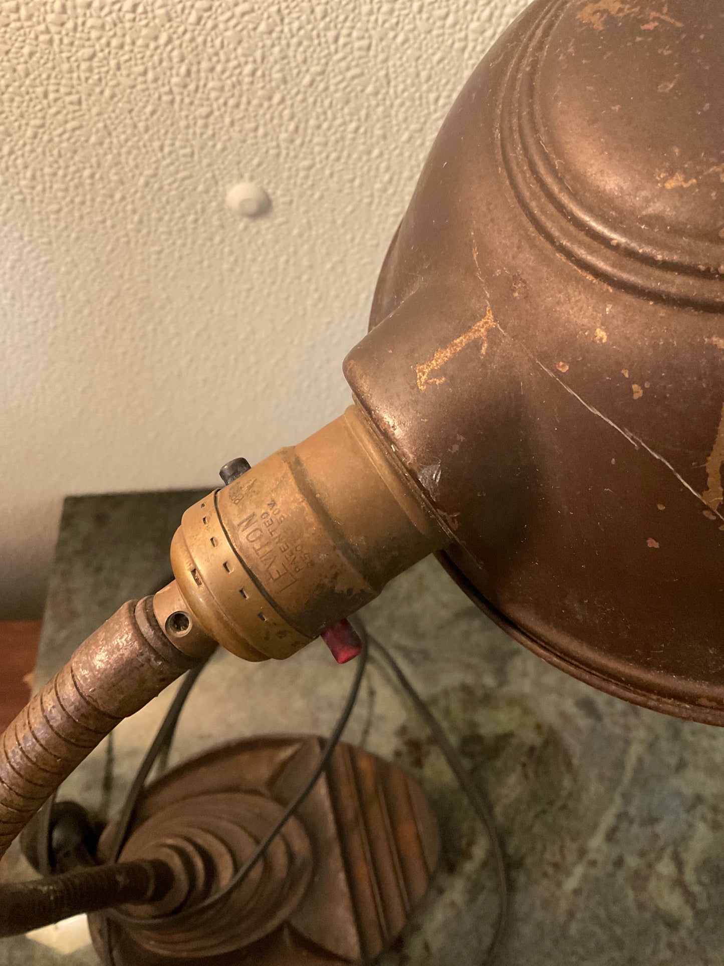 Antique Adjustable Desk Lamp