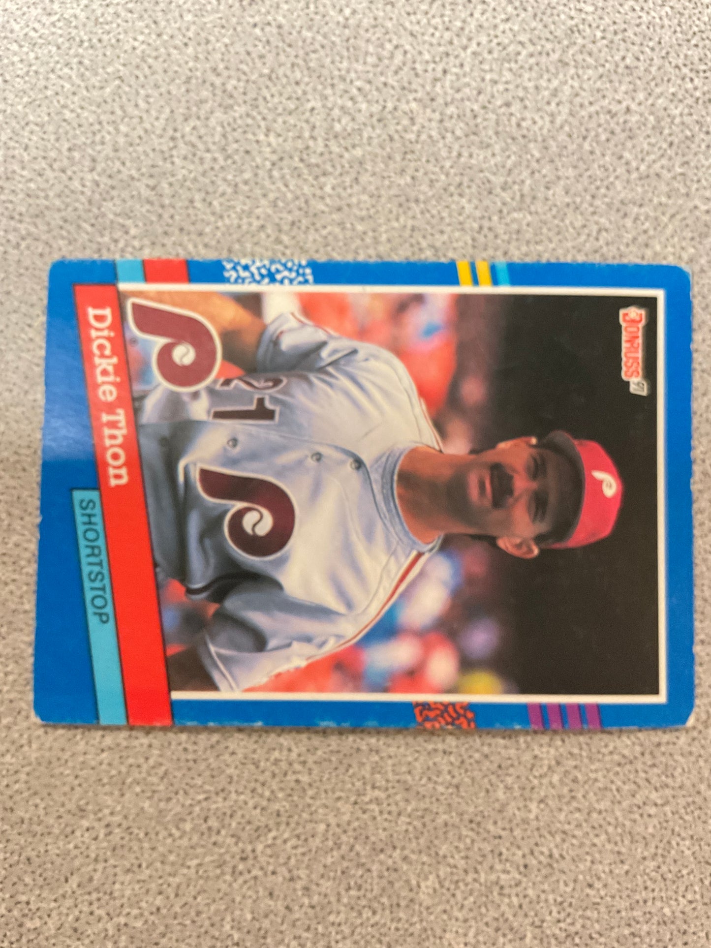 Baseball Card Dickie Thon