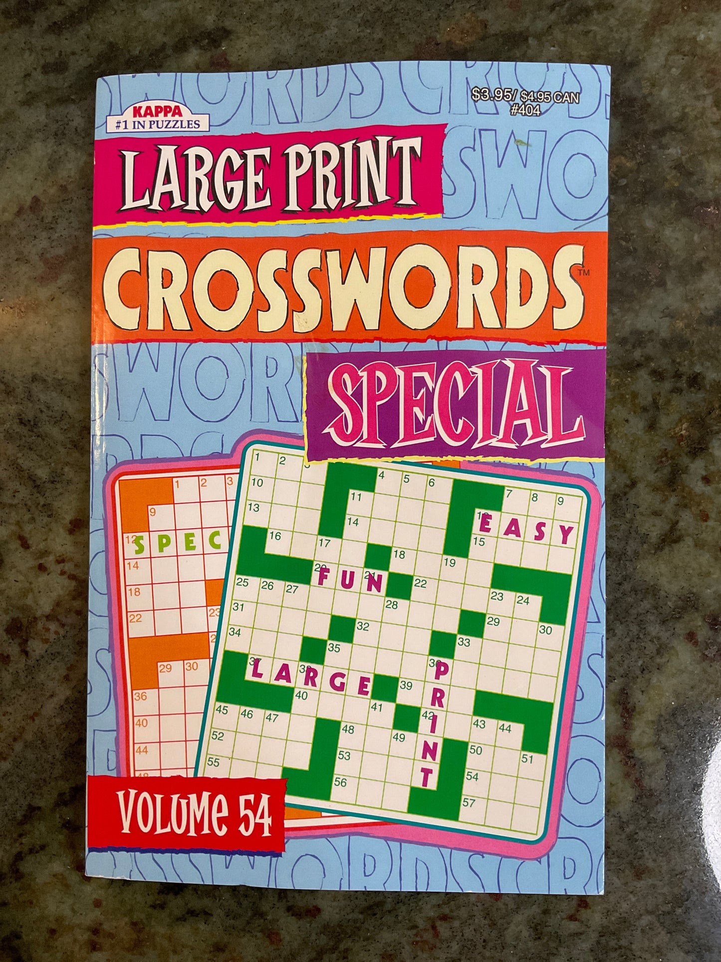 Large Print Crosswords Special