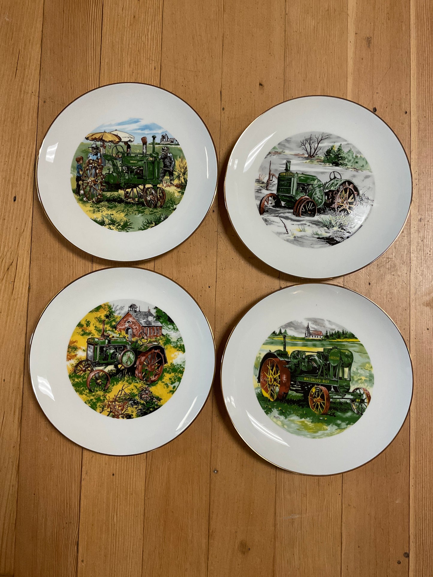 JDCU Set of 4 Plates