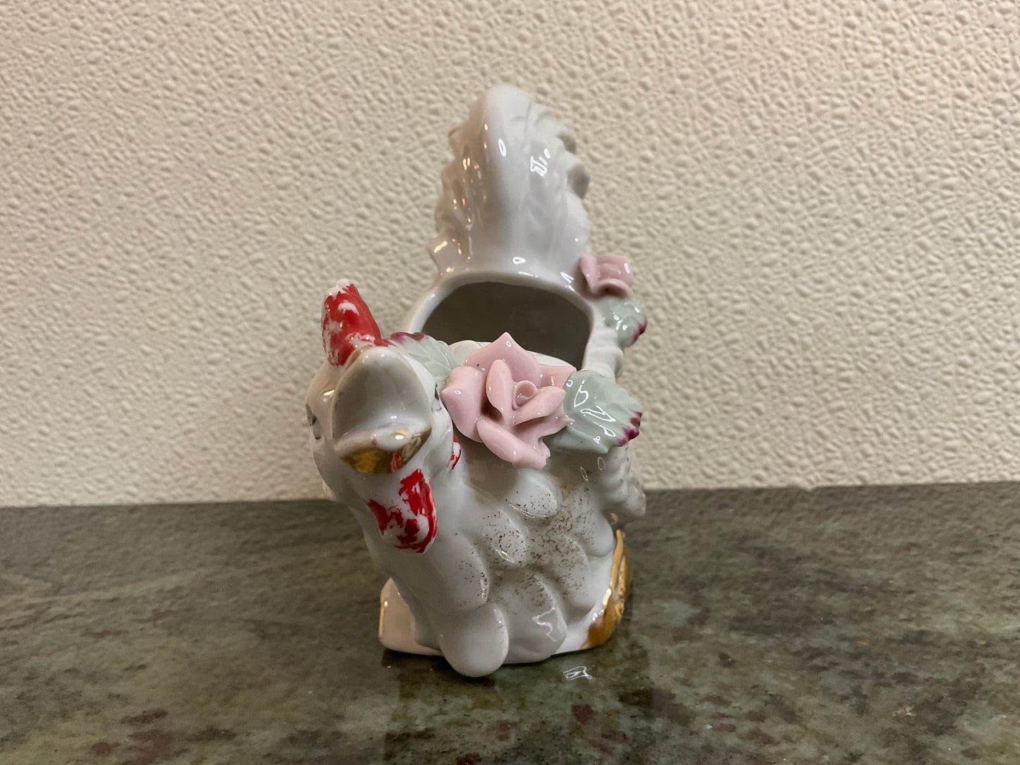 Antique Rooster Planter