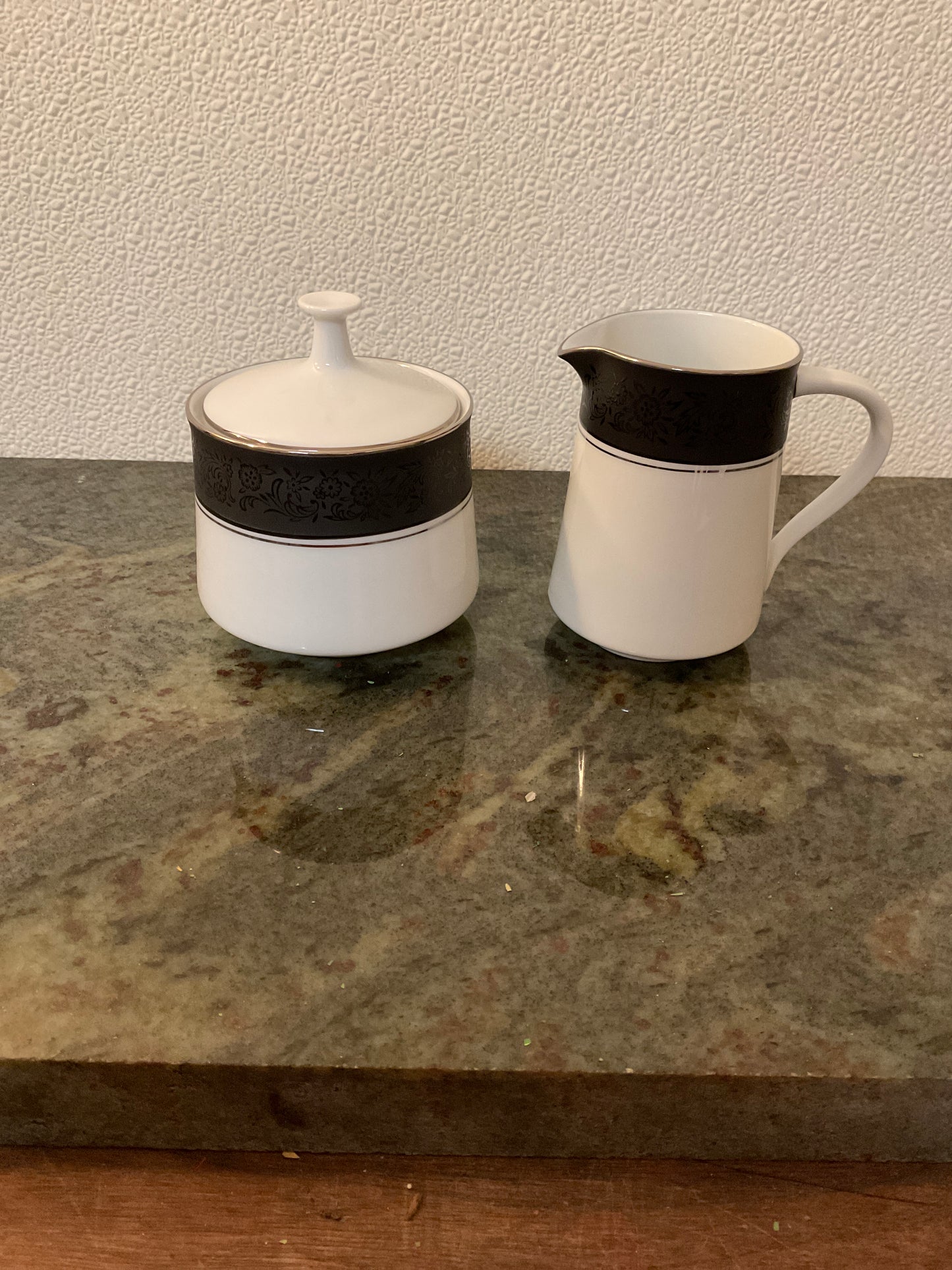 Noritake Mirano Sugar And Creamer Set, Made In Japan