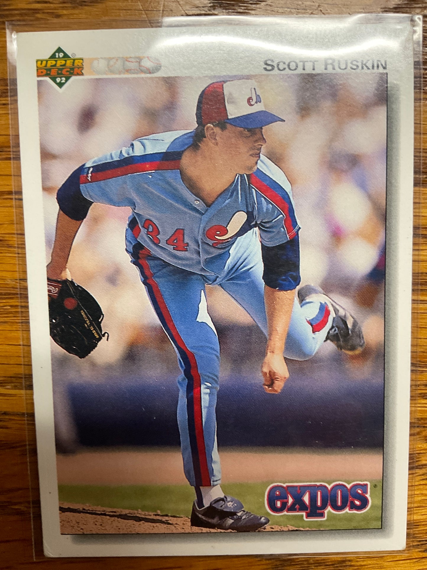 Baseball Card Scott Ruskin