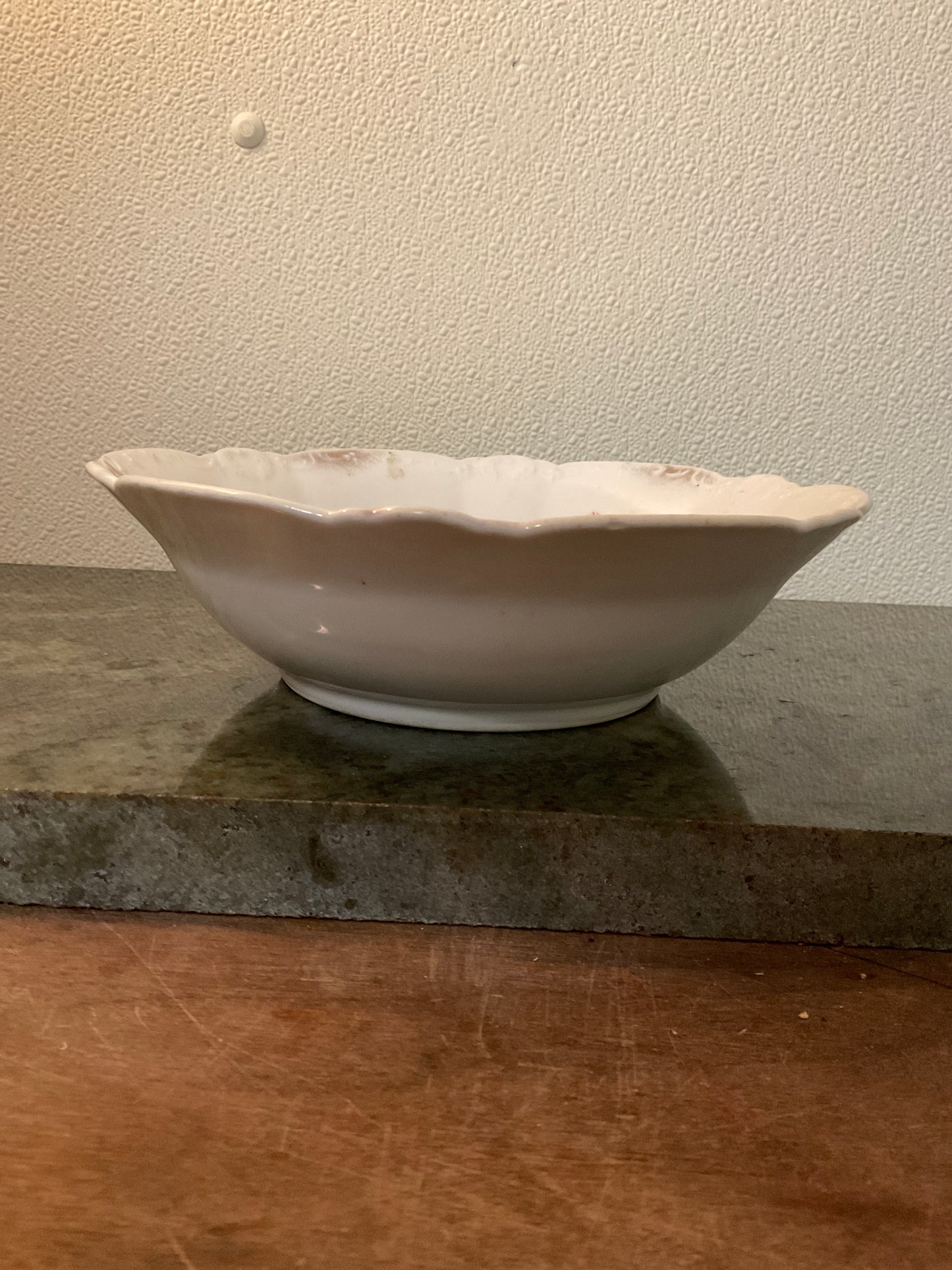 Vintage Floral Porcelain Bowl