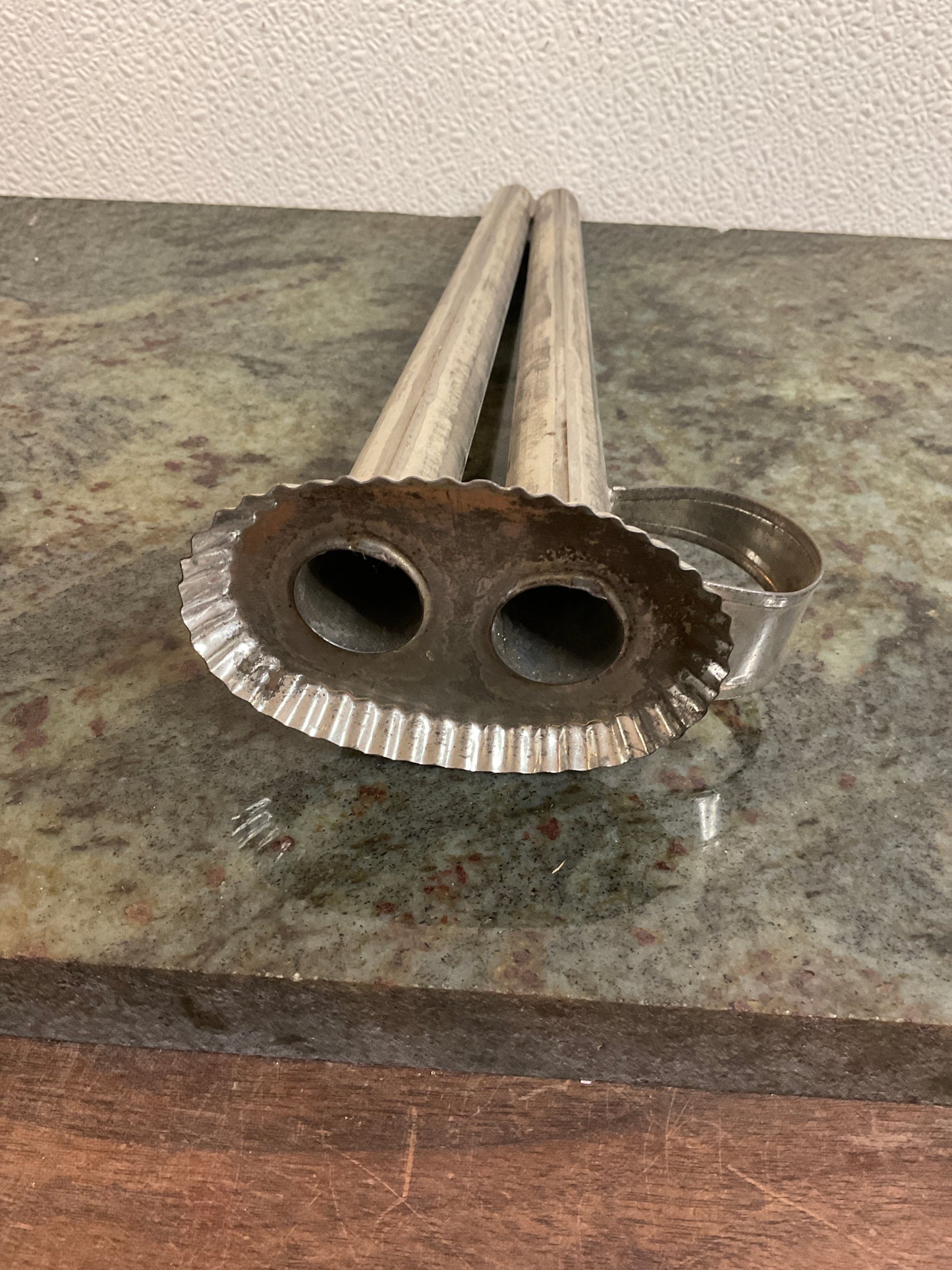 Antique Tin Candle Mold