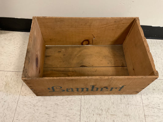 Lambert California Bartletts Wood Box