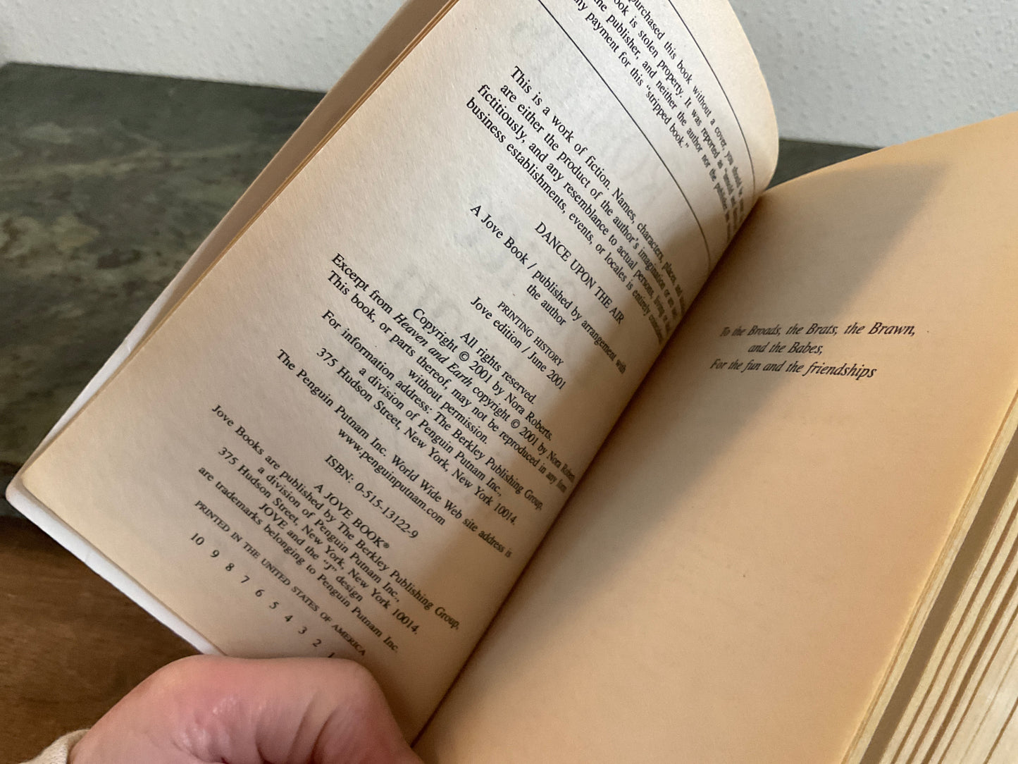 Book Dance Upon The Air