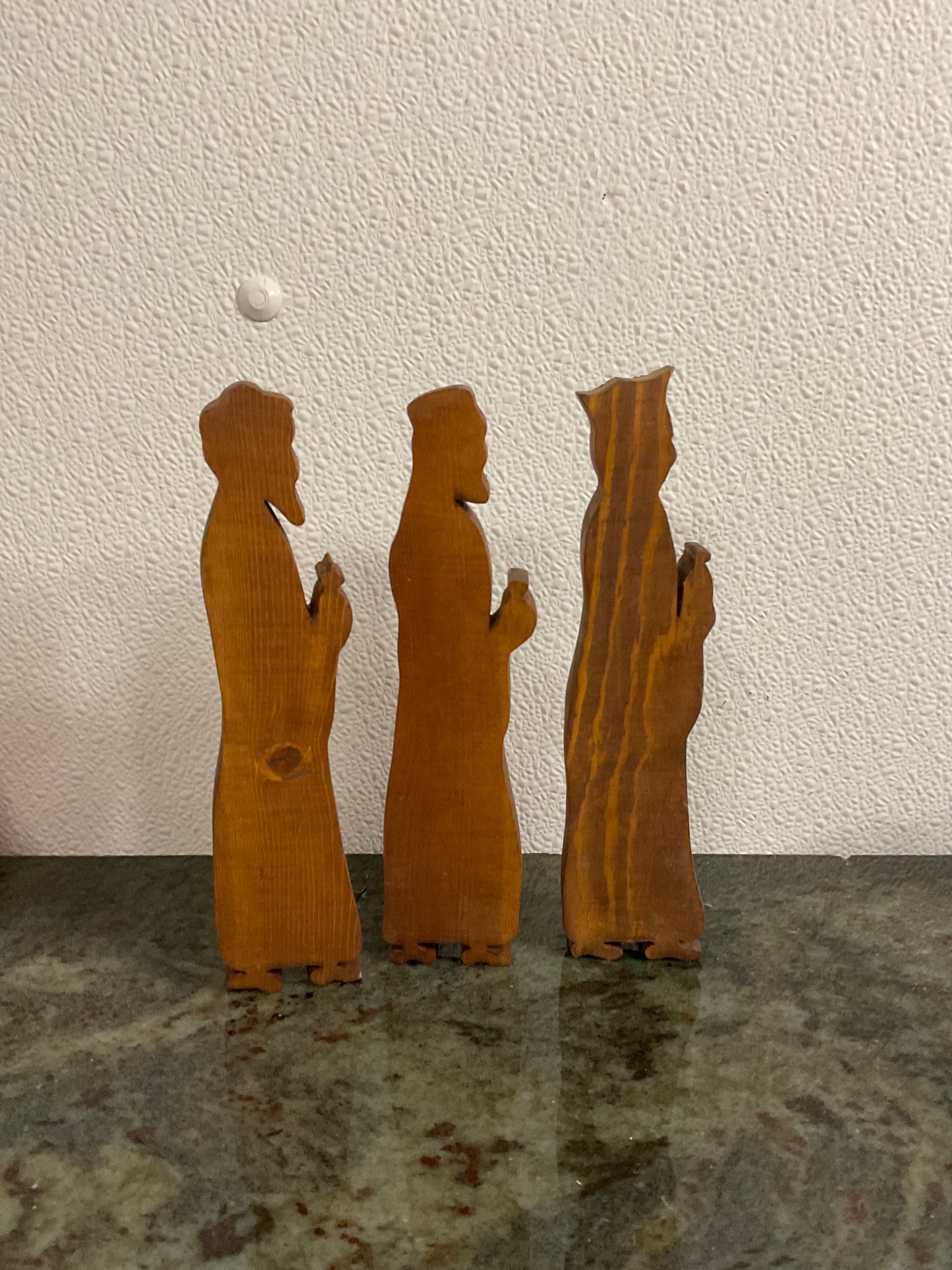 8 Pc. Wood Nativity Set