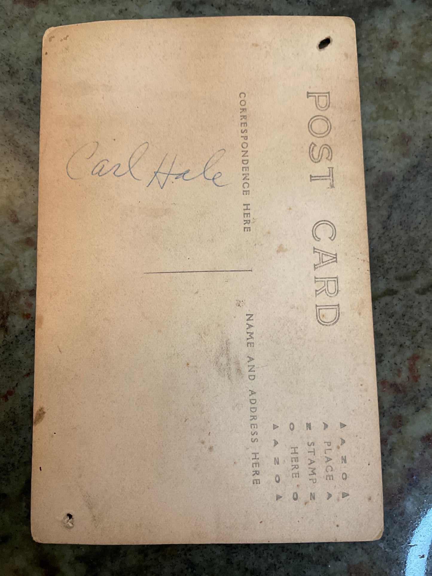 Vintage Photograph Postcard
