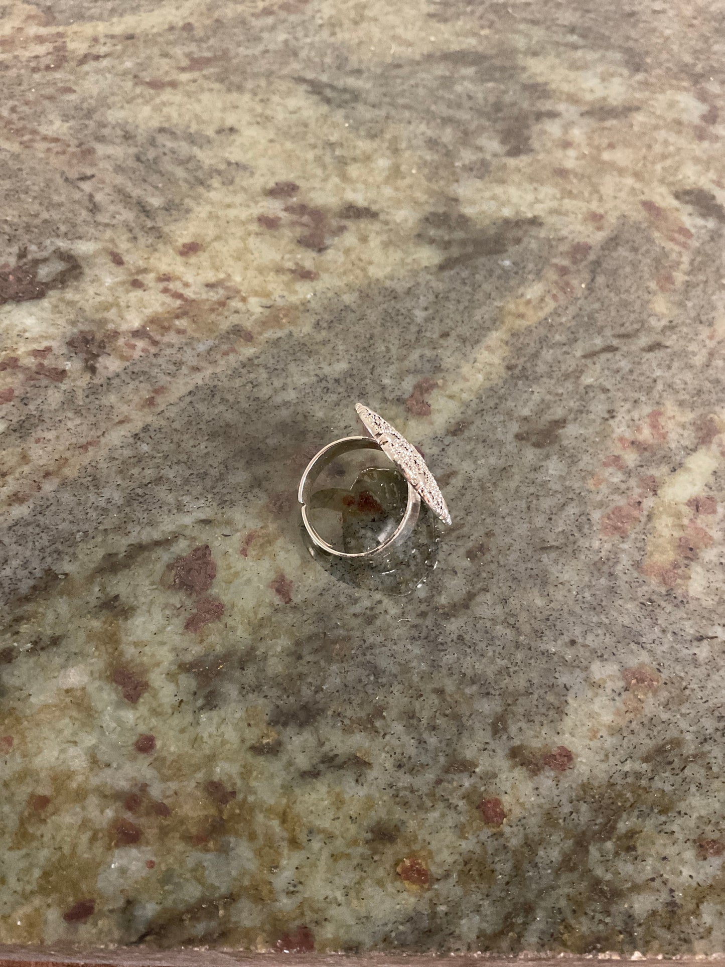 Vintage Silver Adjustable Ring