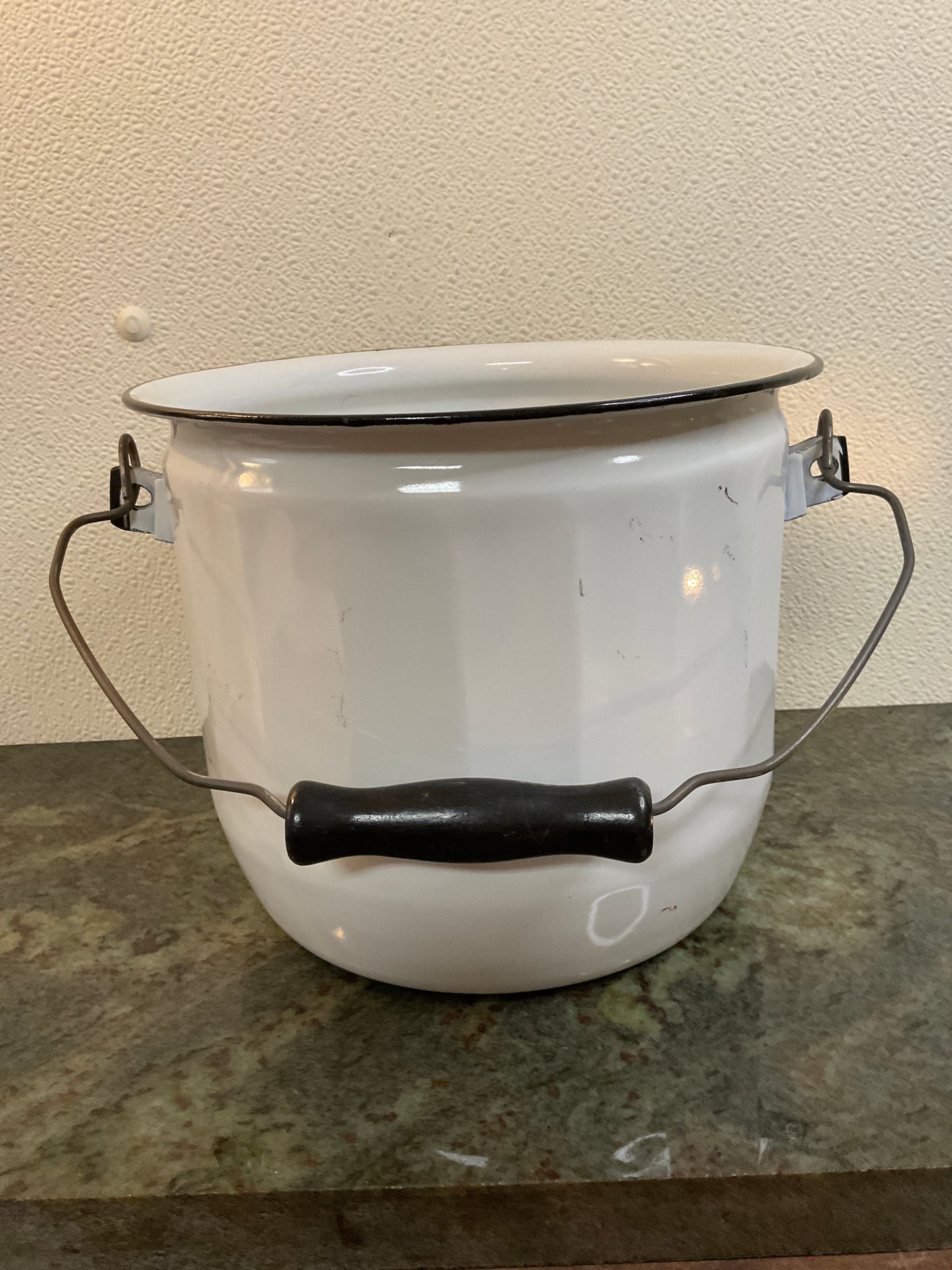 Vtg Federal Porcelain Combinet/Diaper Pail