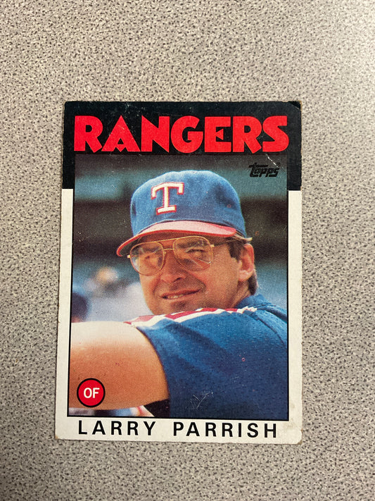 Baseball Card-Larry Parrish