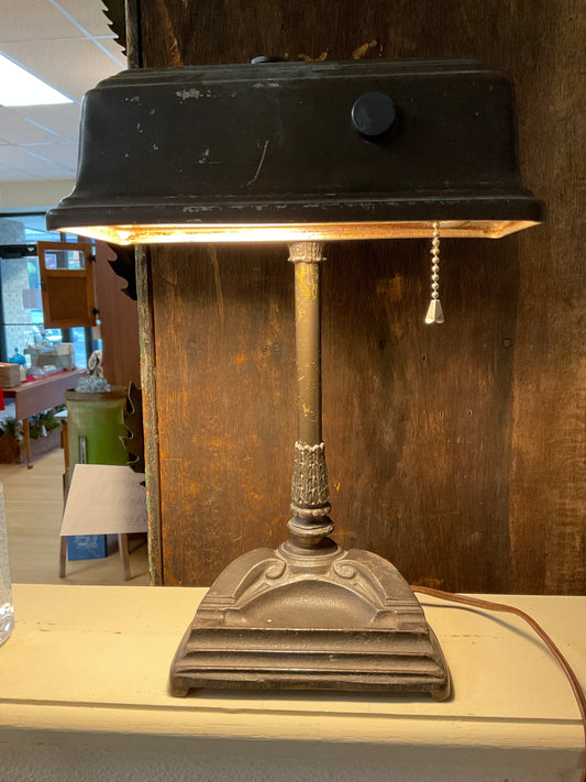 Vintage Brewer or Bankers Desk Lamp