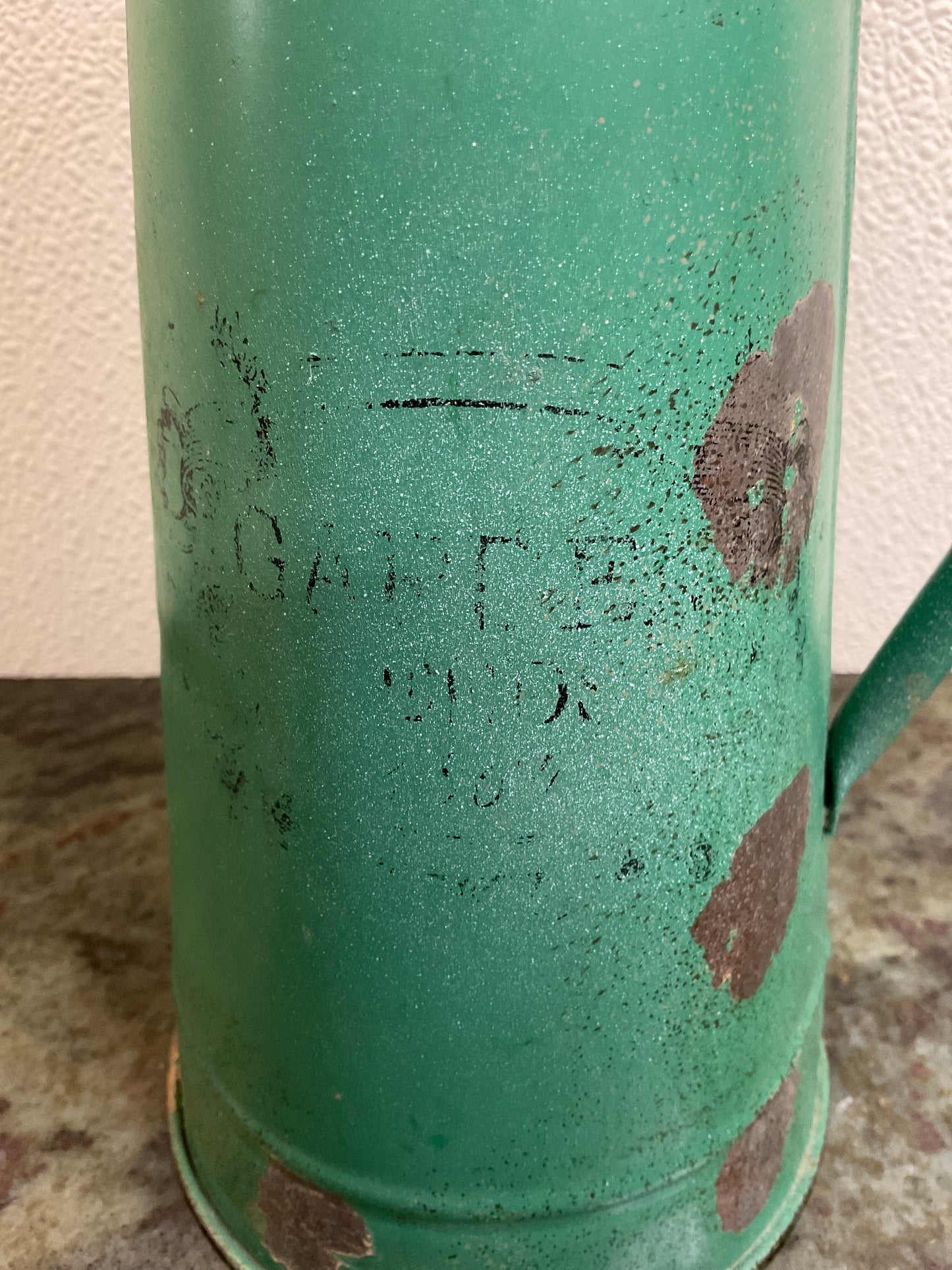 Vintage 11 1/2” Water Tin