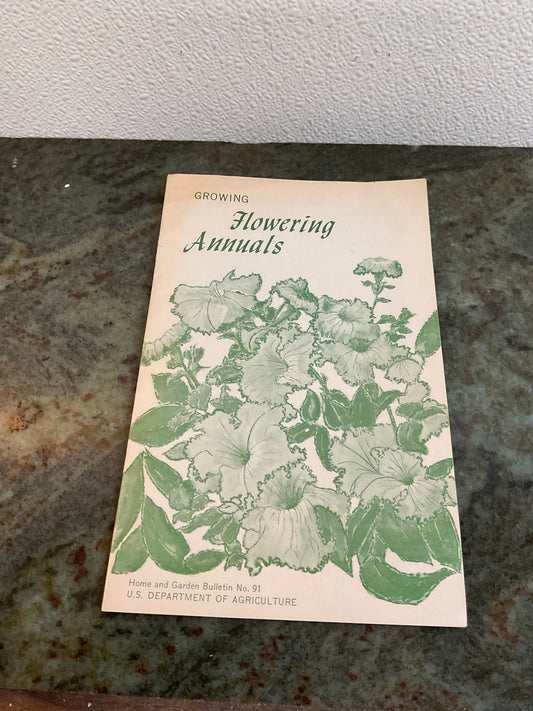 Growing Flowering Annuals Book